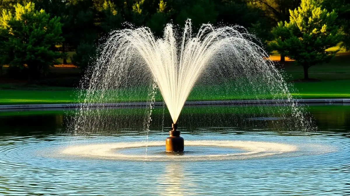 Fountain & Aeration Systems: Keeping Your Pond Healthy