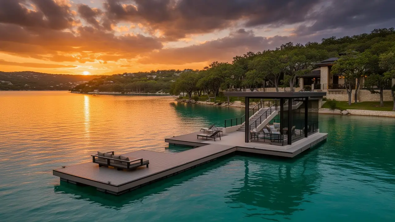 ATX Lakescapes team at Lake Travis