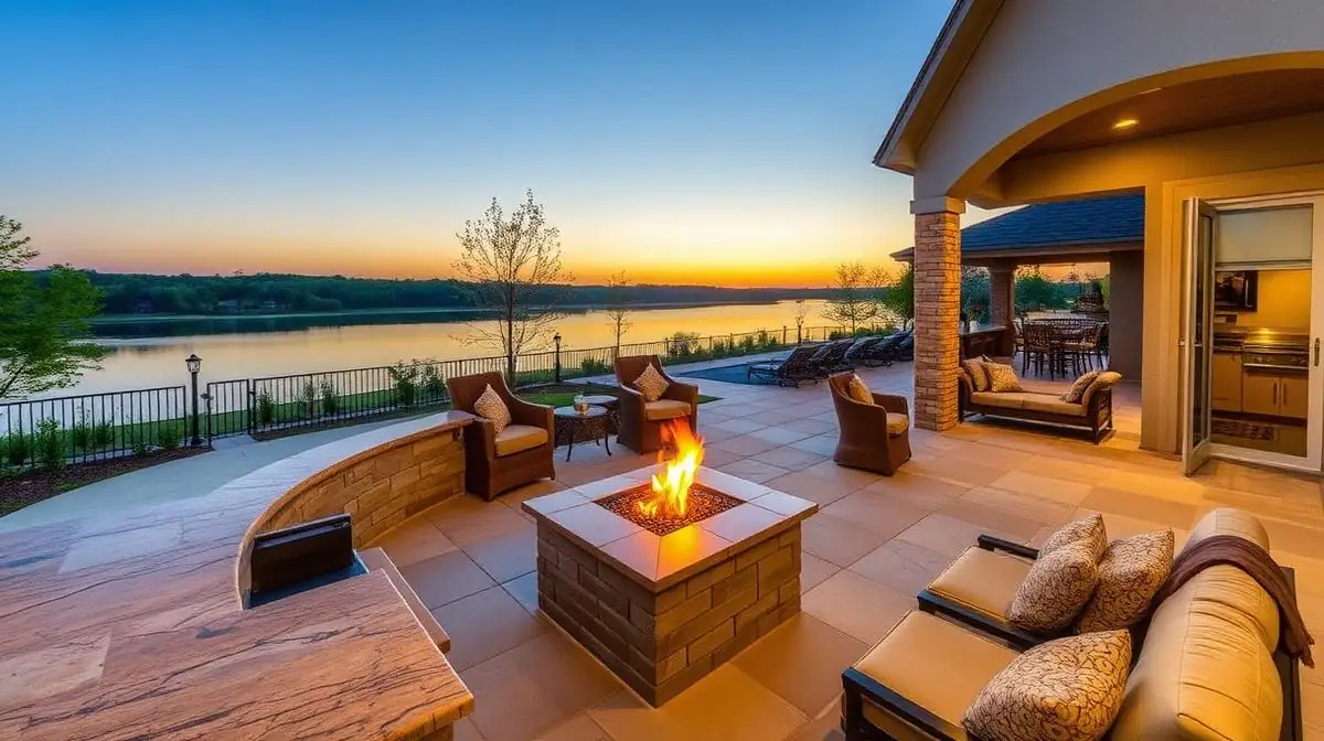 Outdoor Living Design Ideas for Lakefront Properties