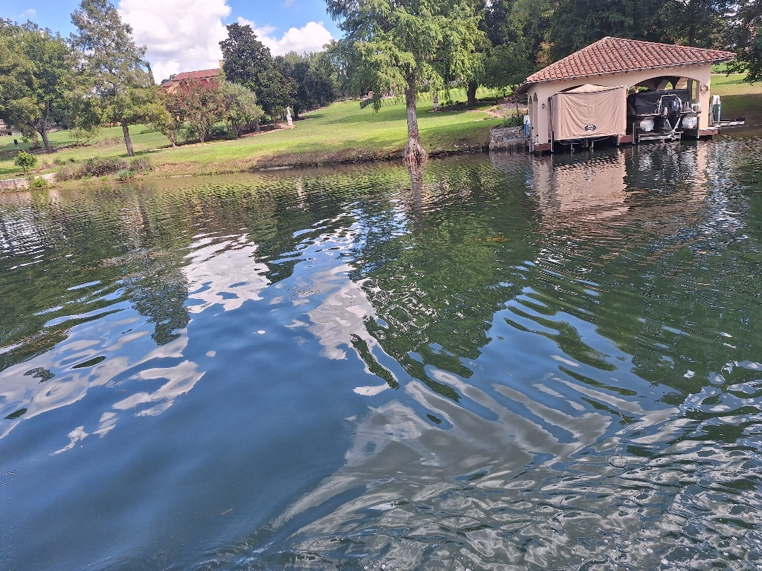 Approved ATX Lakescapes photograph of finished dock work (F16).